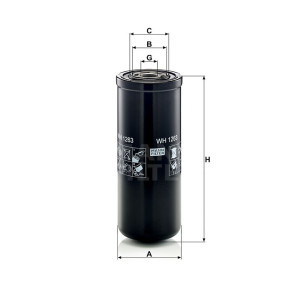 Фильтр масляный MANN-FILTER WH 1263